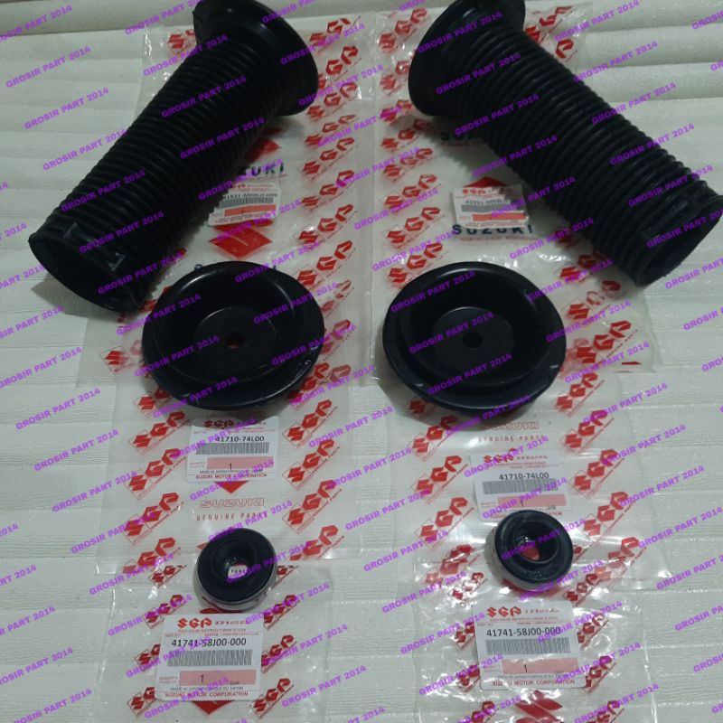 SUPPORT SHOCK+BEARING SUPPORT+BOOT SHOCK ERTIGA ORIGINAL 6PC