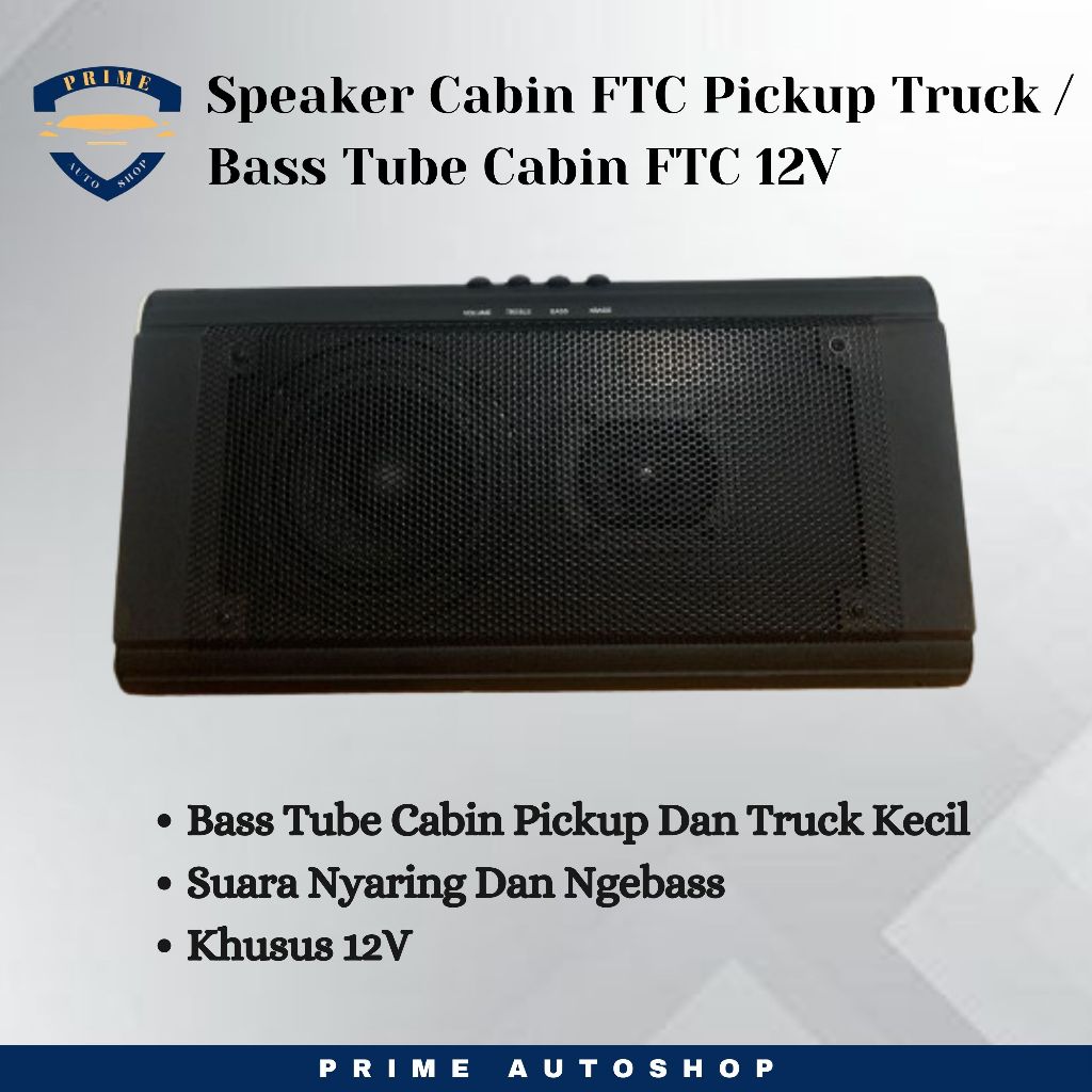 Speaker Cabin FTC / Bass Tube Cabin FTC 12V