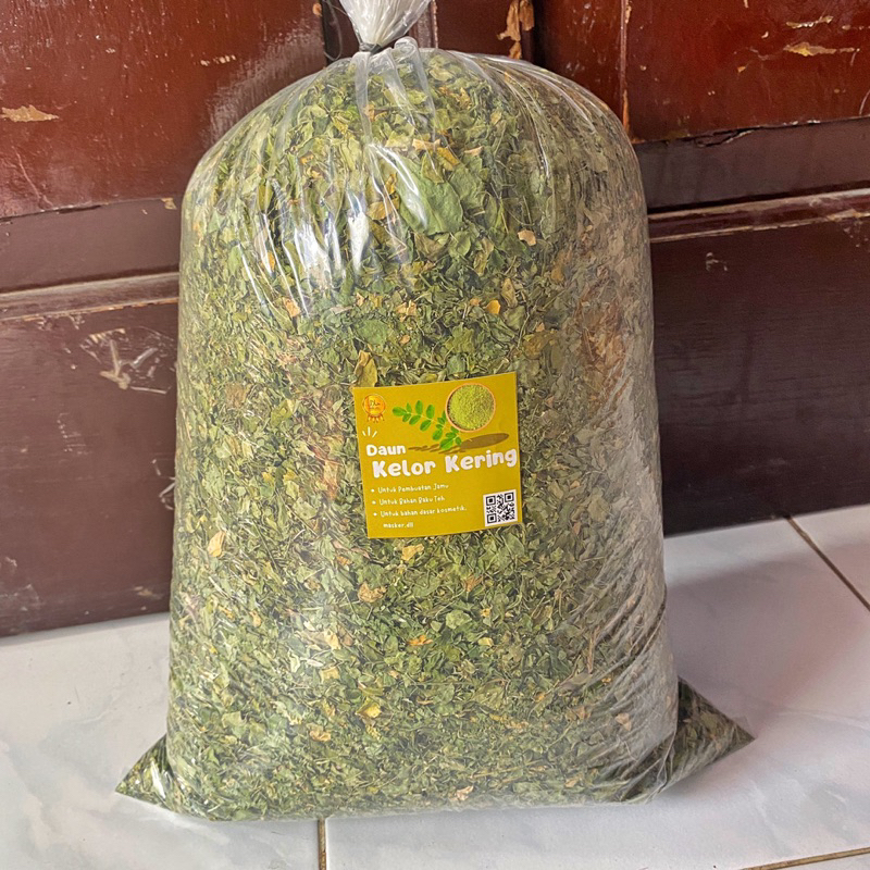 

(1kg) Daun Kelor Kering Super/Daun Moringa Untuk Teh Kiloan