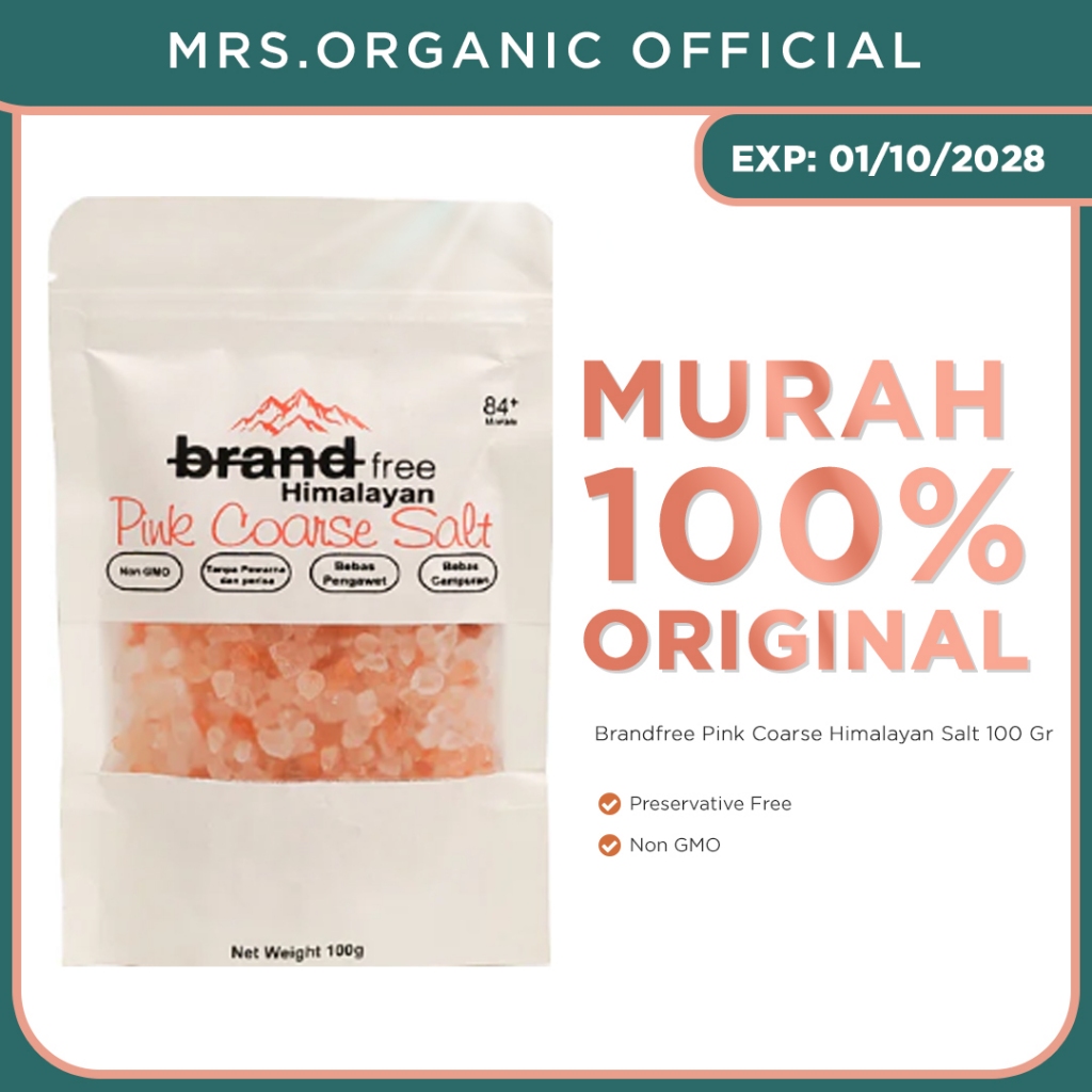 

Brandfree Pink Coarse Himalayan Salt