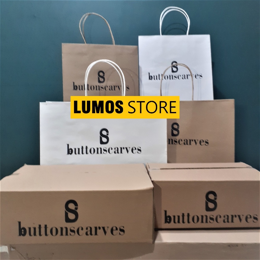 

Paper bag Buttonscarves 2 sisi