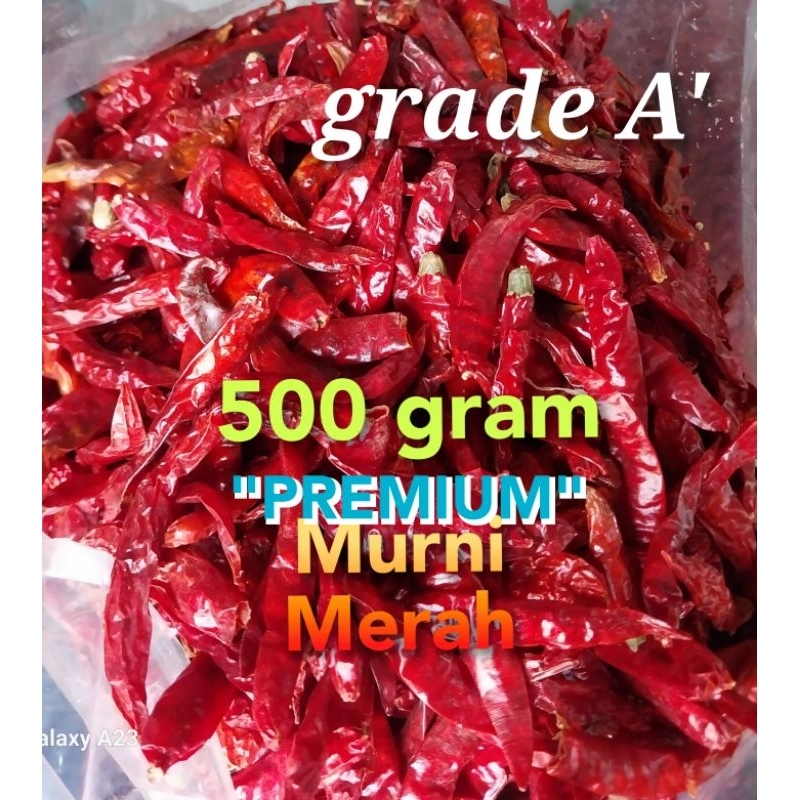 

CABE RAWIT TEJA KERING (grade A' PREMIUM") 500g KUALITAS SUPER OK