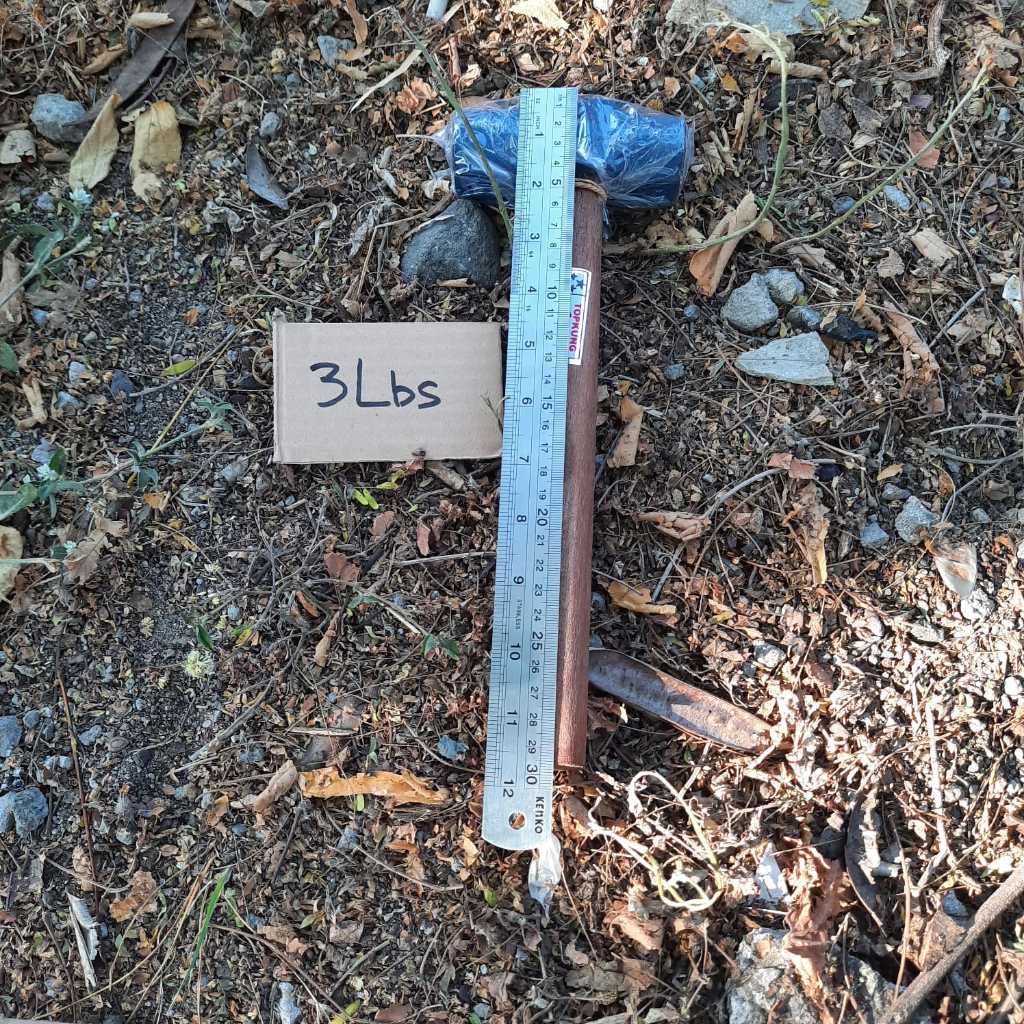 Palu Bodem Baja 3Lb, Palu / Martil 3Lb Gagang Kayu