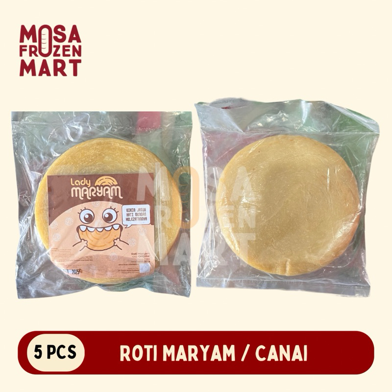 

Roti Maryam | Roti Canai 3 Varian Rasa Isi 5 Pcs