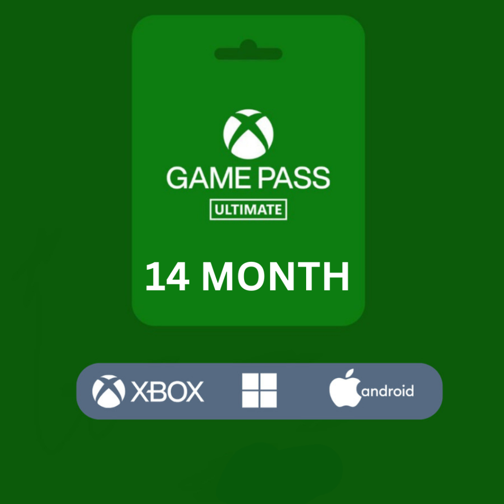 Game Pass Ultimate / Xbox Game Pass 14 Months For Xbox, Android, PC Cloud Gaming