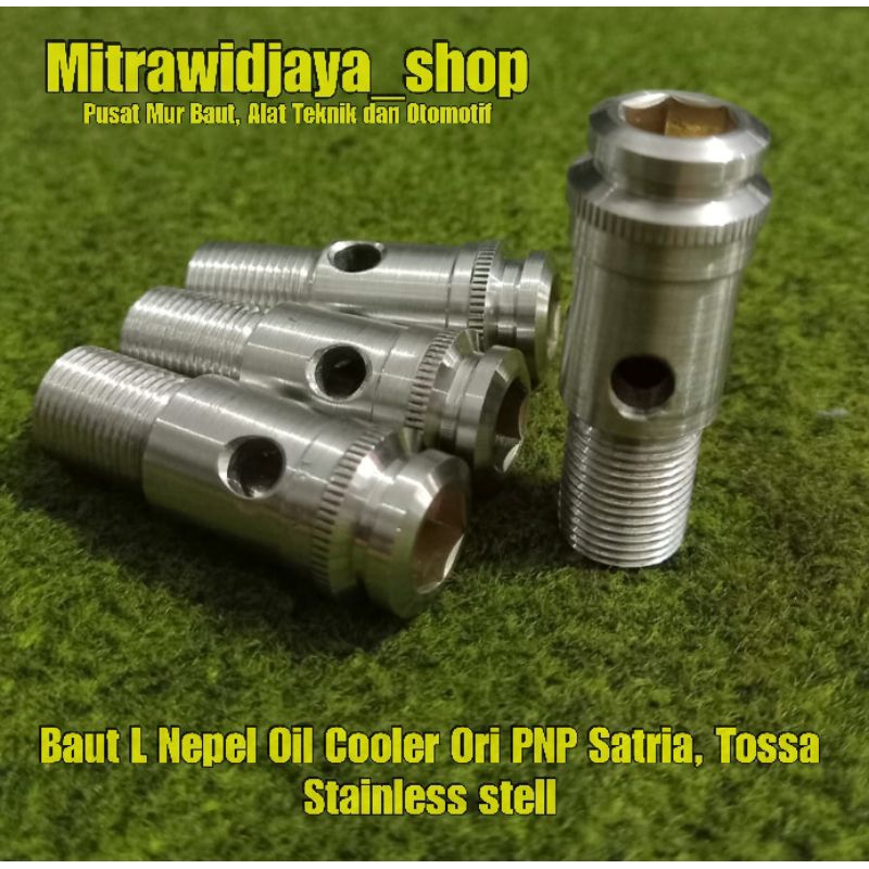 Baut oil cooler QTT baut oli coler satria fu QTT stainles baut banjo oil cooler satria fu suzuki sta