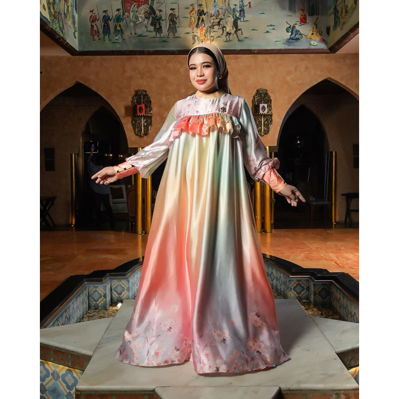 Dress pelangi by Shellasaukia