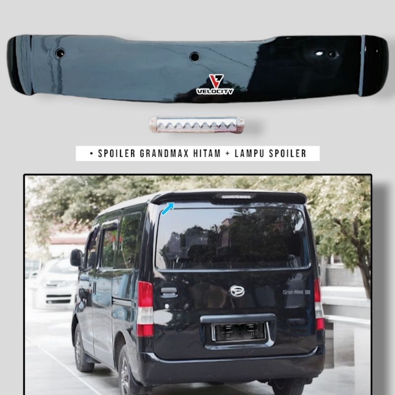 Spoiler Grandmax Gran Max Luxio + Lampu Spoiler