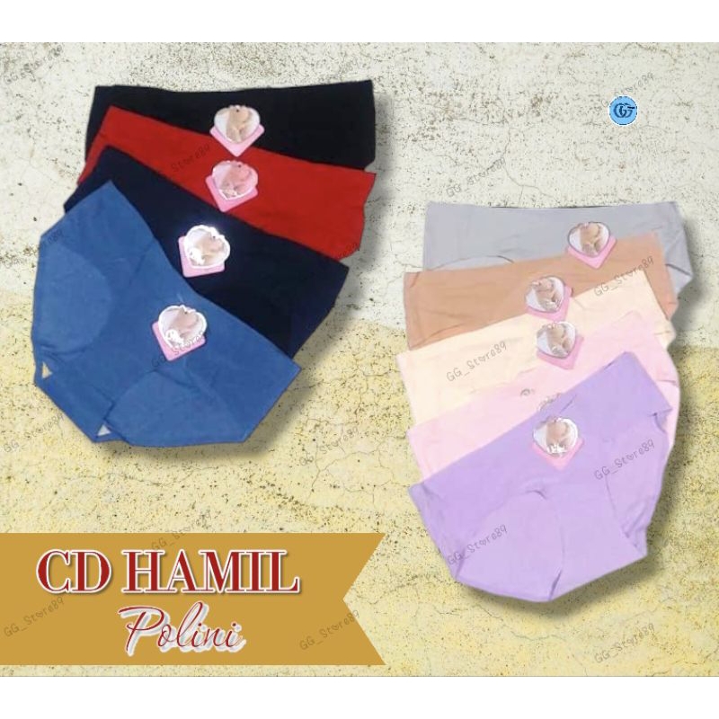 Celana Dalam Seamless Wanita POLINI / CD Bumil POLINI 5905 / Celana Dalam Bumil size XL,XXL ( ISI pe
