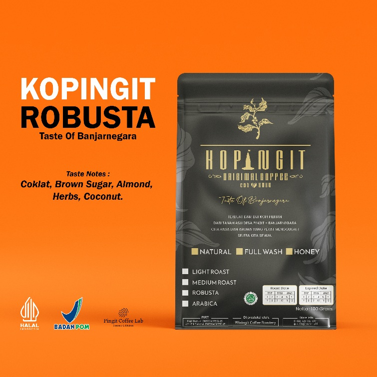 

Kopingit Robusta Asli Kopi Banjarnegara