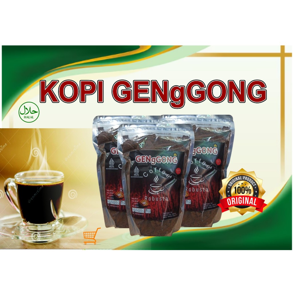 

KOPI ROBUSTA GENG-GONG I KOPI GEMBONG PATI I KOPI ASLI PATI 100 % MURNI