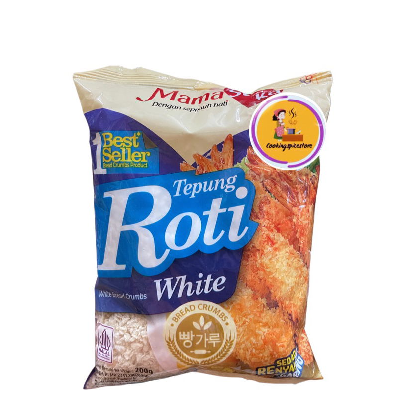 

Mama Suka Tepung Roti White 200gr / MamaSuka White Bread Crumbs