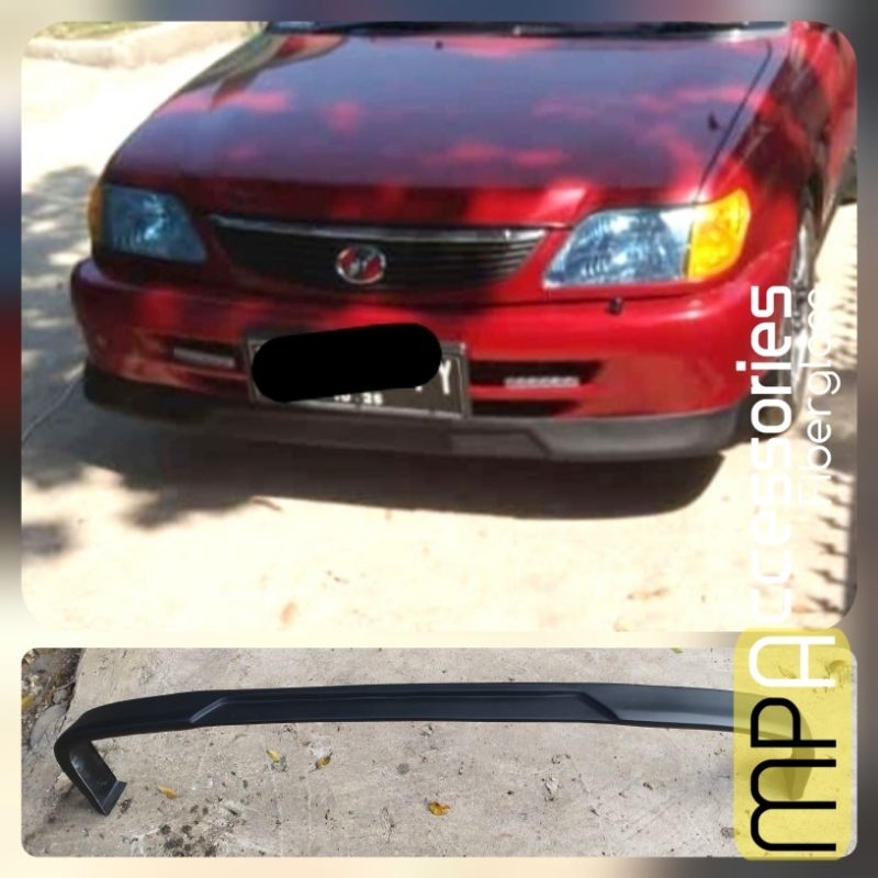 Bodykit lips depan Toyota Soluna Tahun 2000-2003