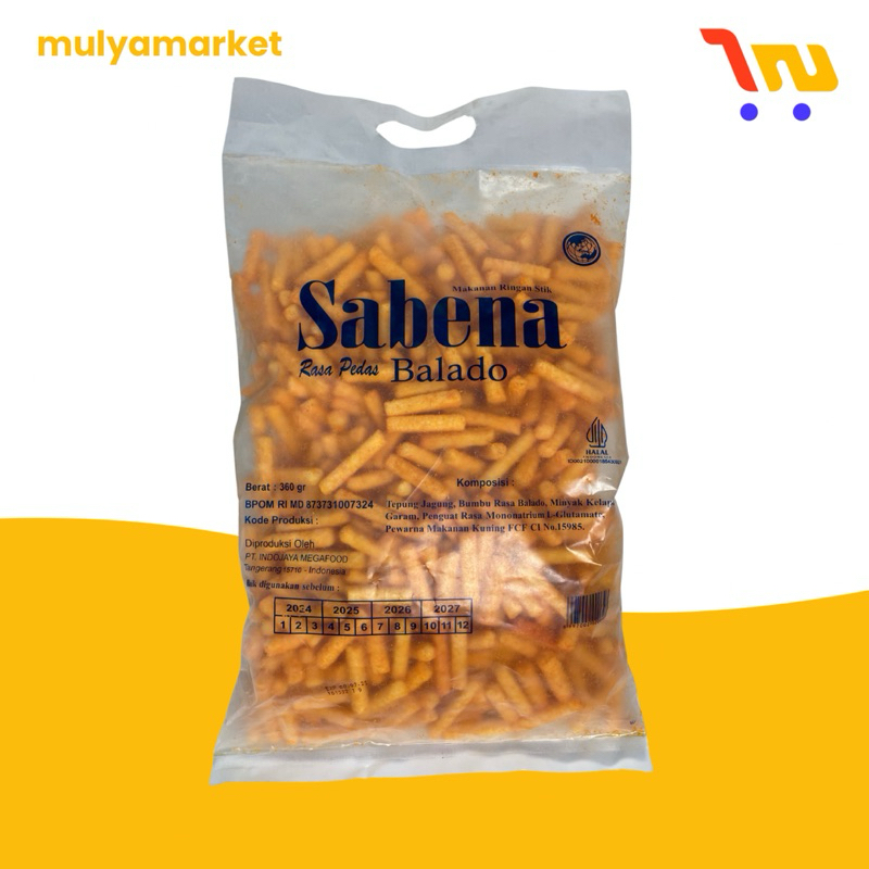 

Sabena Stick Snack Pcs Kemasan Jumbo (360gr) Aneka Rasa