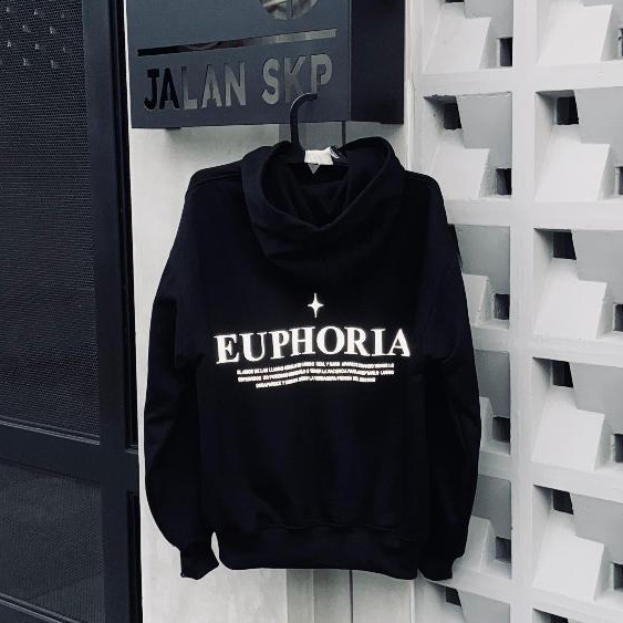 Hoodie Boxy Menyala 330gsm EUPHORIA | ORIGINAL HERACLE