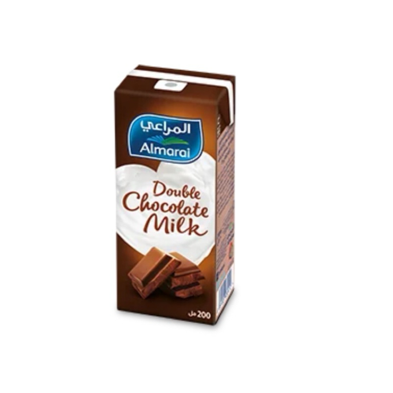 

[READY STOCK] Almarai double chocolate milk 200ml, Exp 19 Desember 2024‼️