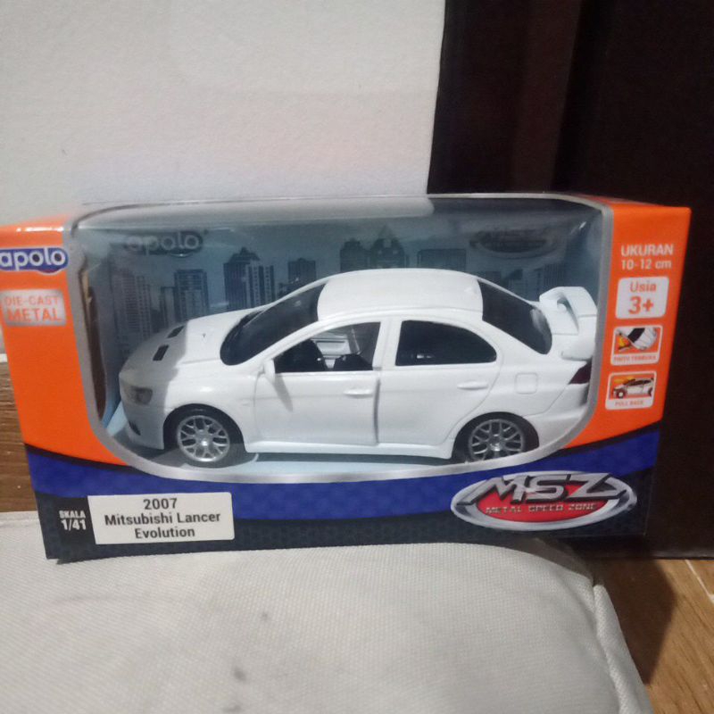 2007 mitsubishi lancer evolution apolo putih