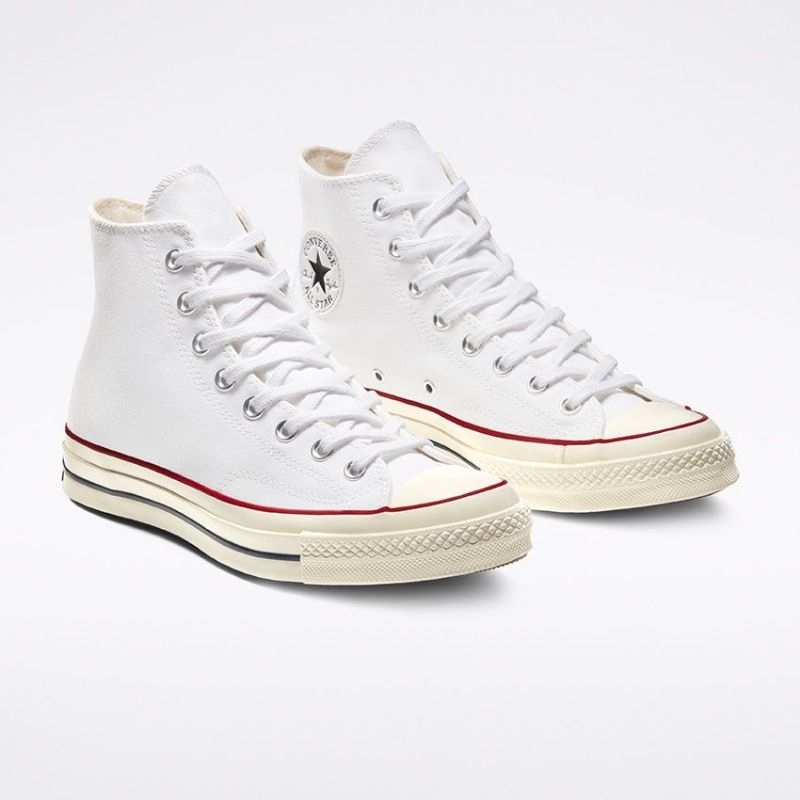 Converse 70s Hi White Garnet Egret 162056c Original Bnib (Resmi Pt Map) Mantap Murah