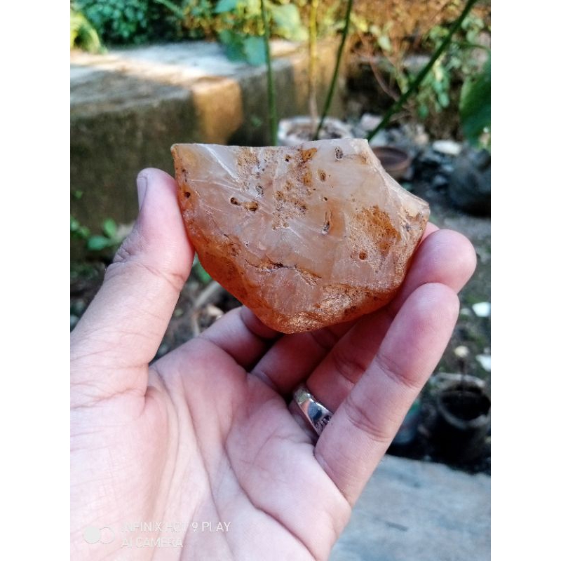 Batu Akik Garut ( Anggur / Calsedony ) Bahan Natural