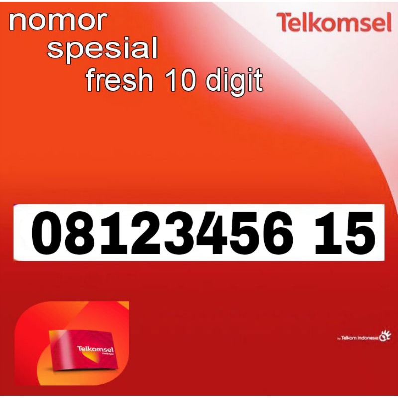 Nomor Cantik Telkomsel 10 Digit - Nomor Cantik 123456