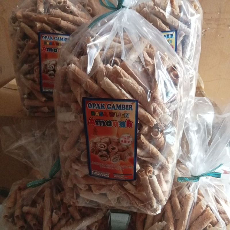 

Opak Gambir Gulung Ketan 1 kg