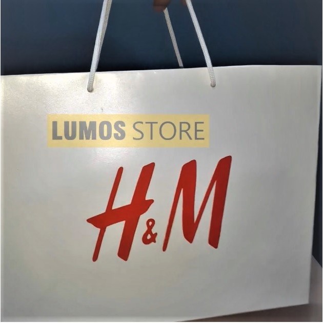 

Paper bag H&M premium landscape 2 sisi
