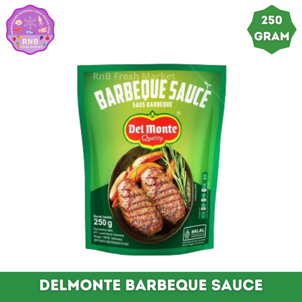 

Delmonte Barbeque Sauce Netto 250 Gram