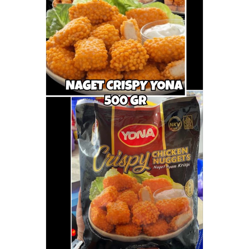 

NAGET CRISPY YONA 500 Gram free minyak goreng