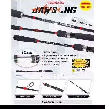 Joran Tornado JAWS JIG 632/198cm Joran Jigging