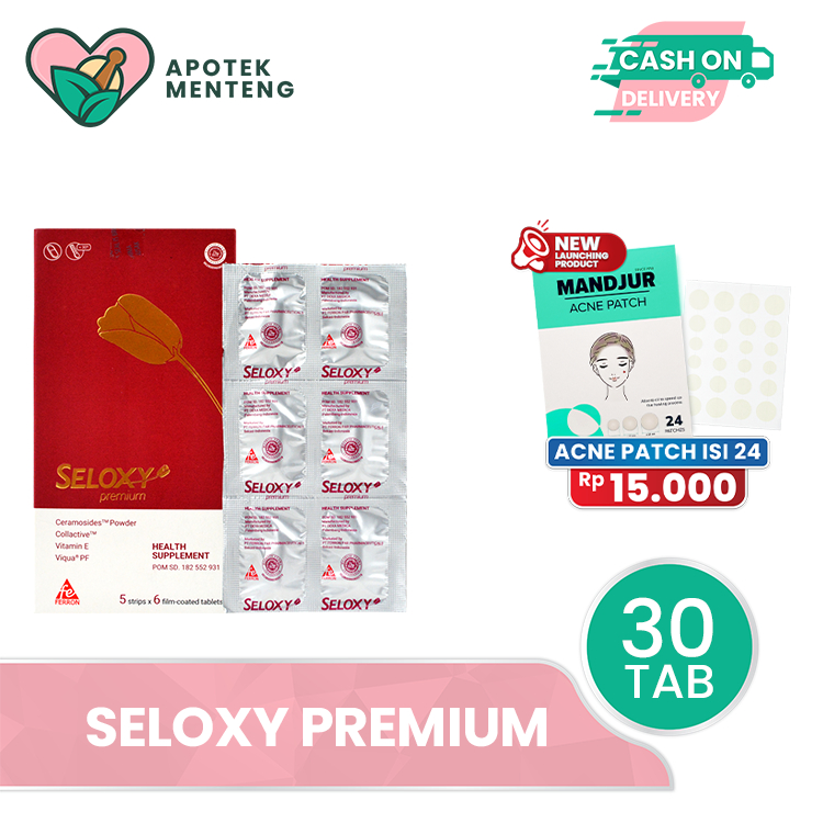 Seloxy Premium Dus Isi 5 Strip - Vitamin Kulit Anti Aging Anti Wrinkle