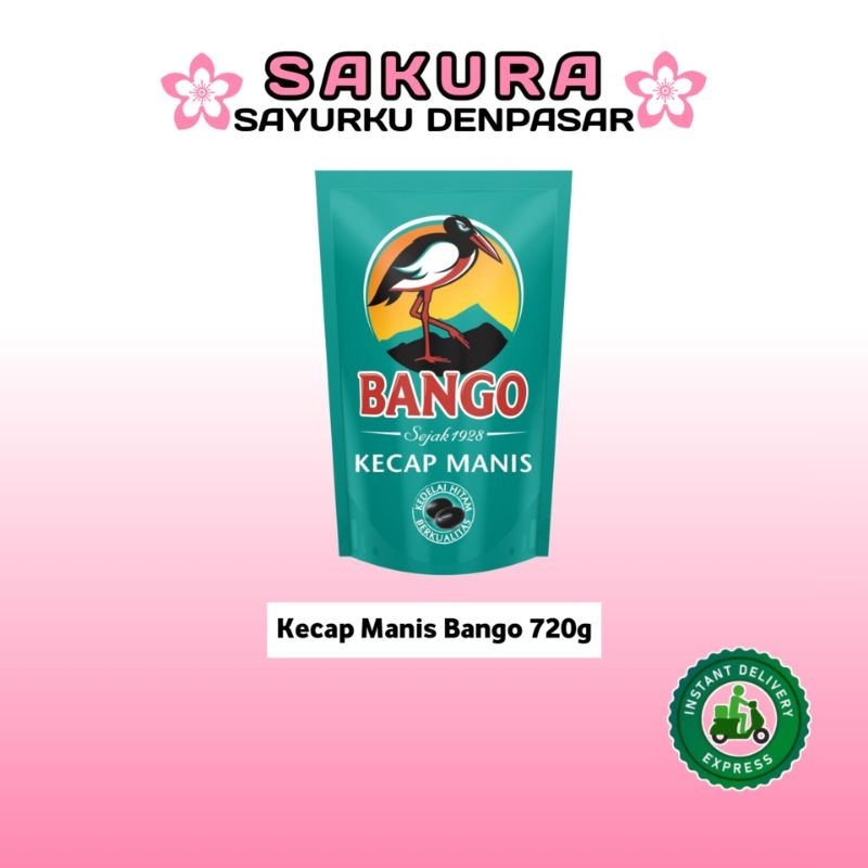 

Kecap Manis Bango 720g - SAKURA