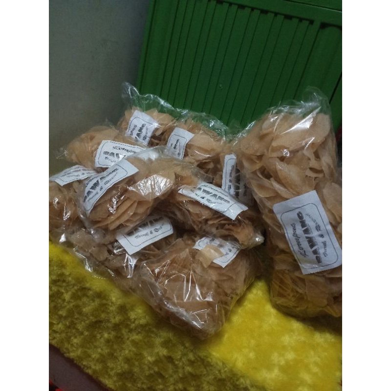 

kerupuk bawang kristal (mentah)