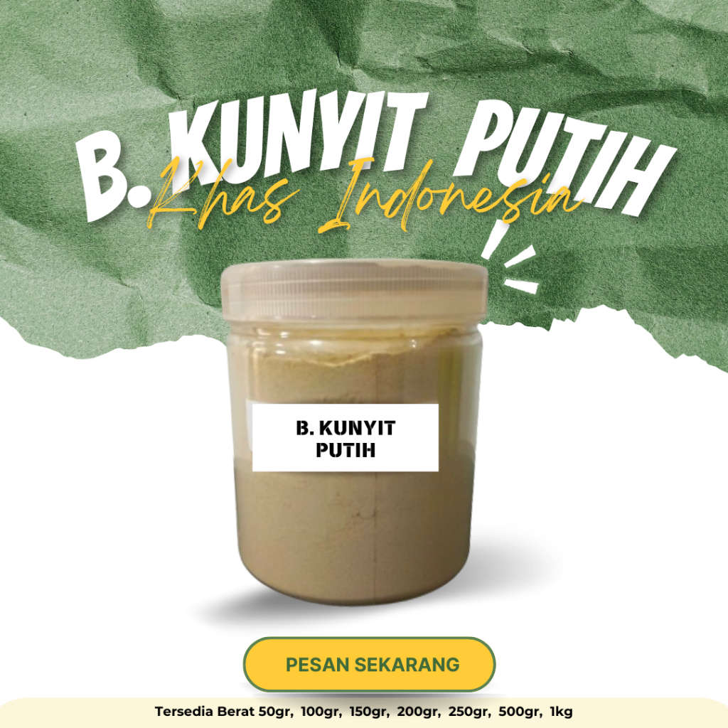 

SERBUK BUBUK HERBAL ALAMI KUNYIT PUTIH