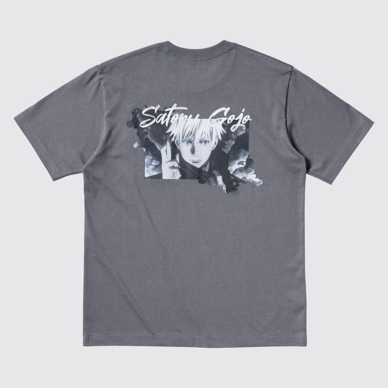 Tshirt UNIQLO x Jujutsu Kaisen (Gojo Satoru) | UT Archive Kaos Lengan Pendek