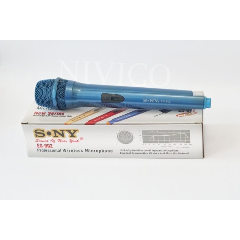 Microphone Wireless S.NY Sound of New York ES902