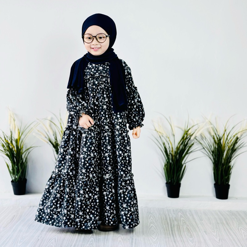 Gamis Anak Perempuan Umur 3-14 Terbaru 2026 Games Tanggung Usia 15 Ghamis Syari Anakk Tpa Set Ro Gam