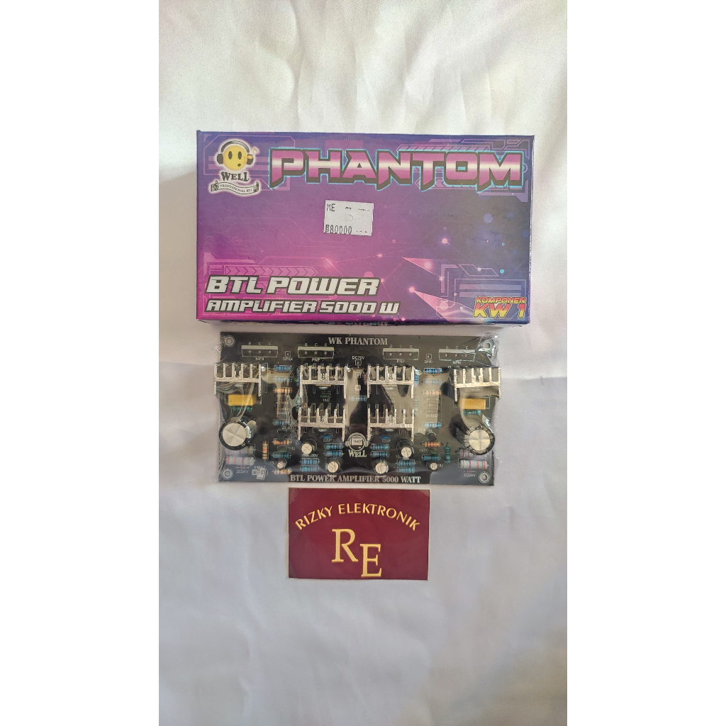 phantom btl power ampliefer 5000 w