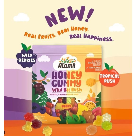 

Alamii Honey Gummy - Gummy Sehat dan Lezat untuk Semua Usia - 40gr