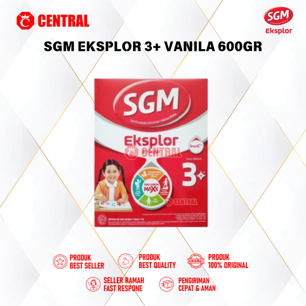 SGM EKSPLOR 3+ VANILA 600GR