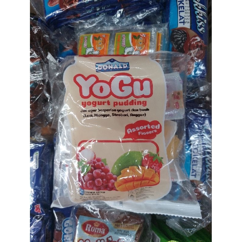 

Donald Yogu Yogurt Pudding Aneka Rasa isi 10 Pcs