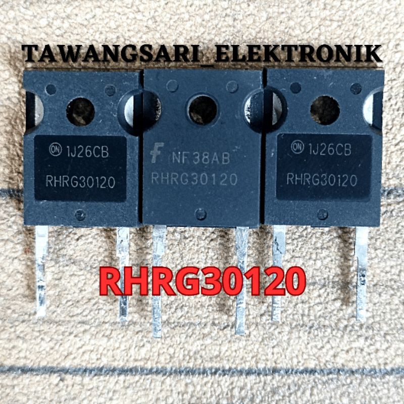 DIODE RHRG30120 KAKI 2 ORI Dioda Rhrg30120 Cabutan