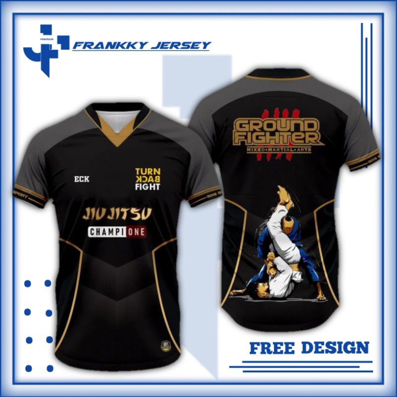 JERSEY JIU JITSU/KAOS JIU JITSU FULL PRINTING KUALITAS PREMIUM