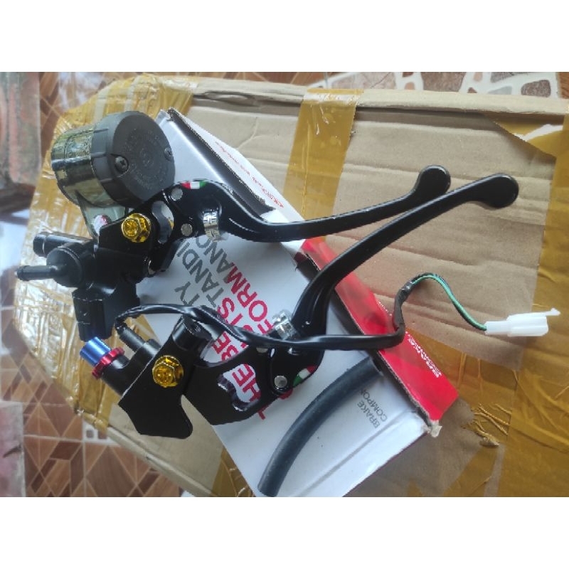 master rem Brembo tabung semok rcs 98 bahan cnc