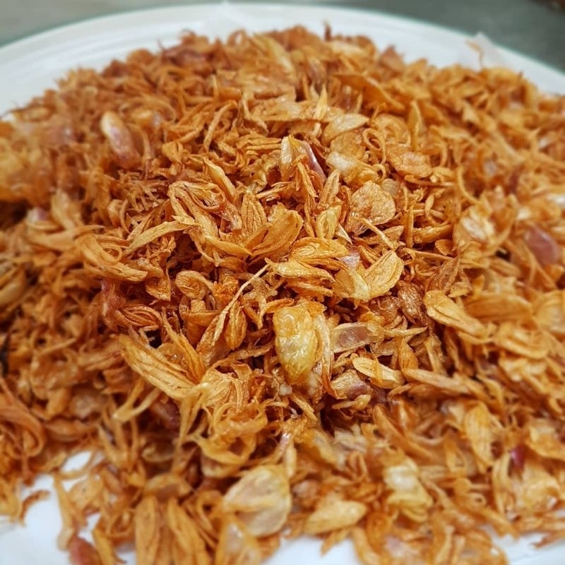 

Bawang Goreng Murni Tanpa Pengawet Tanpa Tepung dan Tanpa MSG