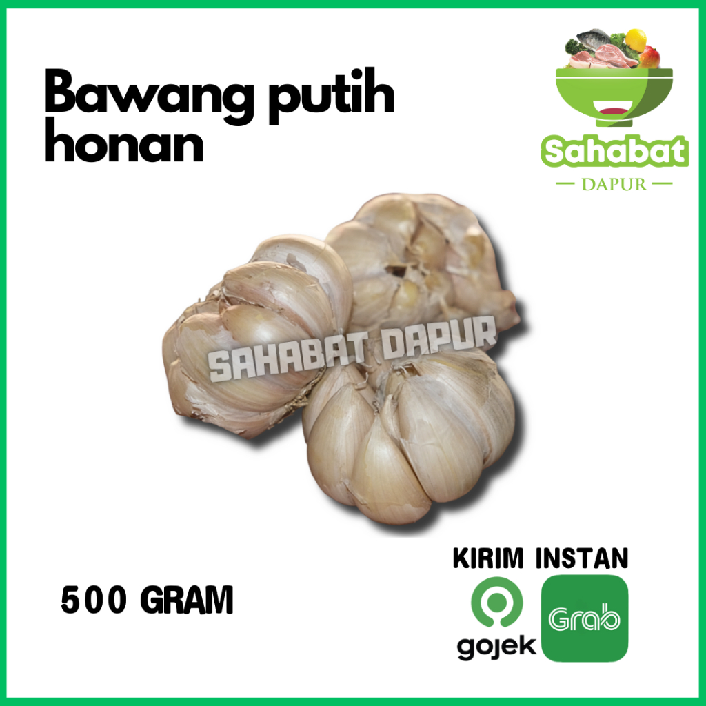 

Bawang Putih Honan / Banci 500gr - SAHABATdapur