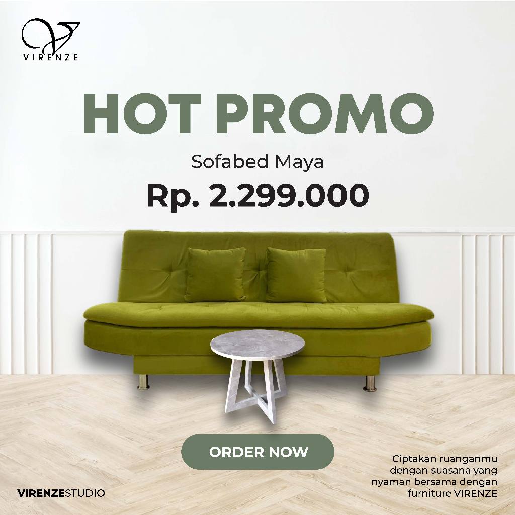 Sofabed Sofa Bed Sofa Lipat Maya - Jateng (Semarang,Solo,Salatiga) Jatim (Madiun,Ngawi) Yogya Magela