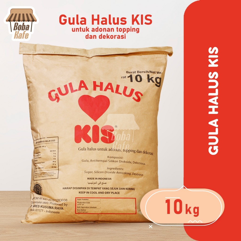 

KIS - GULA HALUS SAK 10kg - Gula Tebu Halus Ekonomis Murah