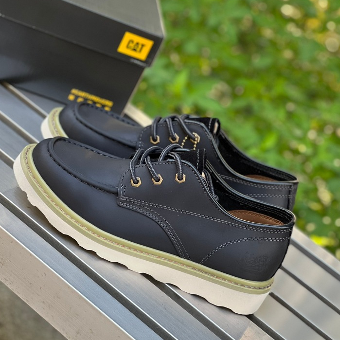 Original Caterpillar Genuine Leather Men Boot Shoes 816 1