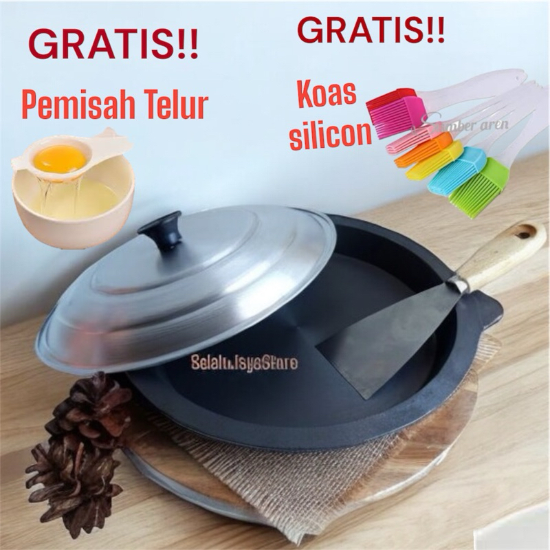 Loyang martabak manis / Loyang martabak TERANG BULAN PLAT TEBAL 100%