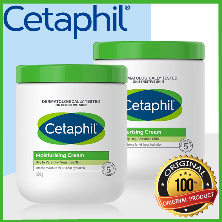 Cetaphil Moisturising Cream/Cetaphil Lotion 550g Cocok Untuk Kulit Sensitif cetaphil moisturizer